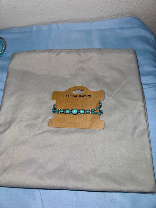 2-1 Turquoise Bracelet